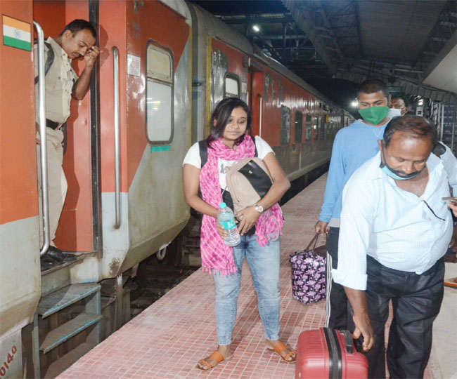 For the first time in the history of railways, the capital express for a young woman